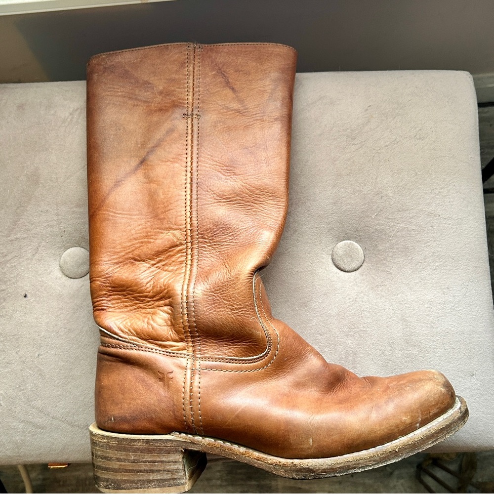 Classic Vintage Frye Campus Boots - Picture 6 of 16